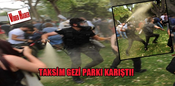 Taksim Gezi Parkı karıştı!