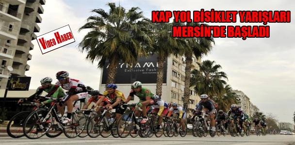 Kap Yol bisiklet yarışları Mersin'de başladı