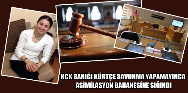 KCK sanığı Kürtçe savunma yapamayınc​a Asimilasy​on bahanesine sığındı