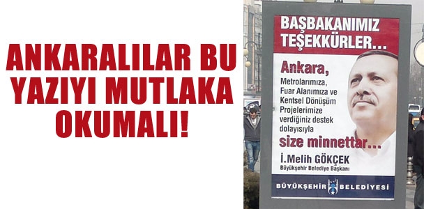 Ankaralılar bu yazıyı mutlaka okumalı