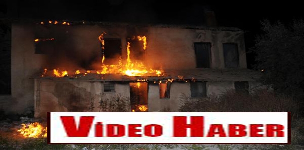 Konya'da yangın