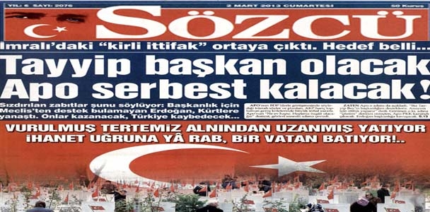 Erdal Sarızeybek: Tayyip başkan olacak, Apo serbest kalacak